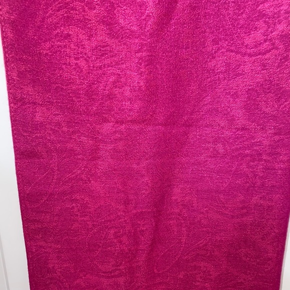 Double Layers Paisley Pashmina Shawl - Picture 3 of 4